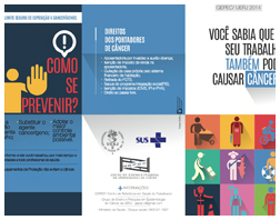 Folder para o Grupo de Ensino e Pesquisa em Epidemiologia do Câncer da UERJ